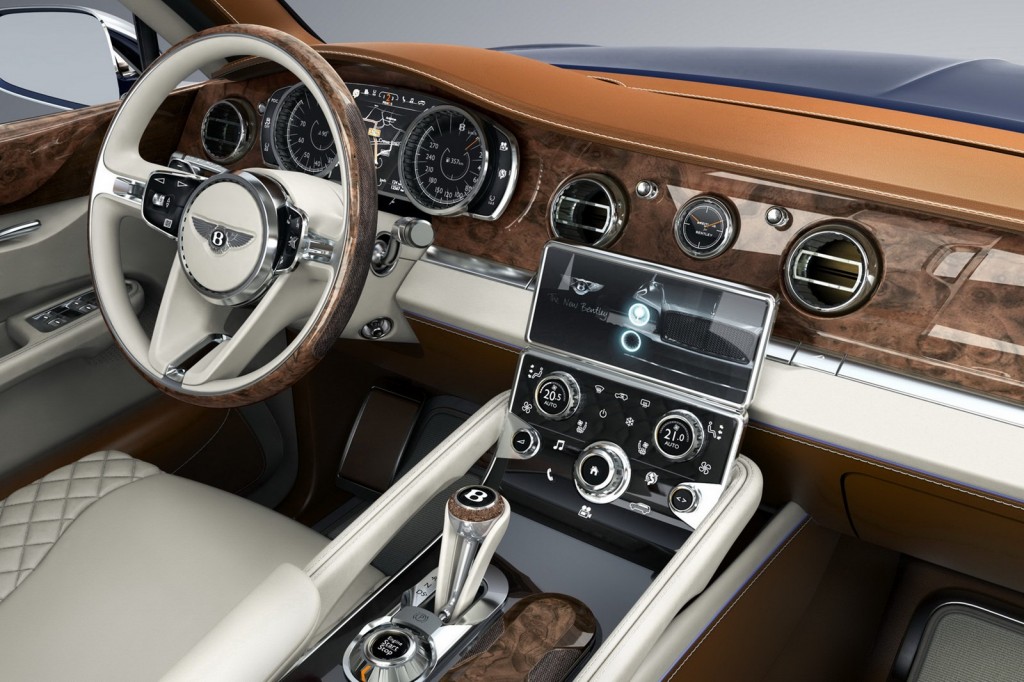 Bentley-SUV-interior-front