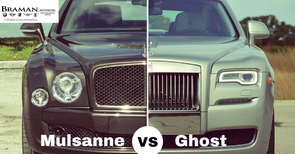 Bentley Mulsanne vs Rolls-Royce Ghost