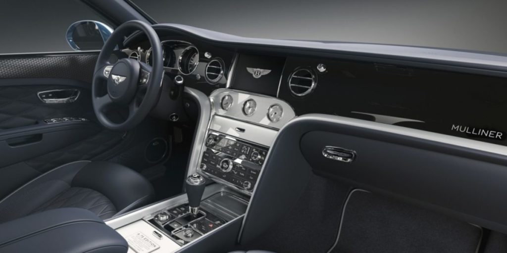 Mulsanne edition 2020 front interior